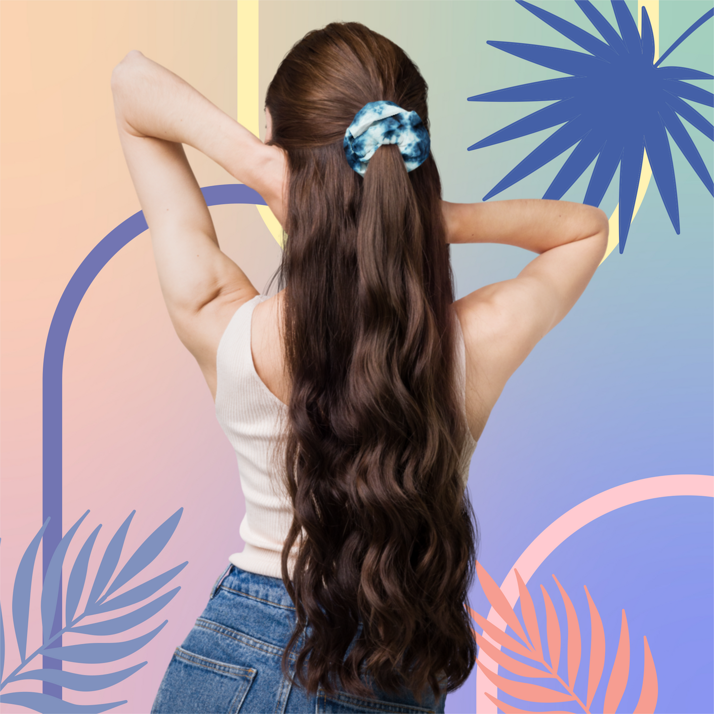 Recycled Scrunchie